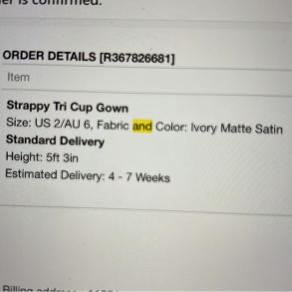 Ivory - Fame & Partners (Brand New, Never worn) Gown - Picture 8 of 11